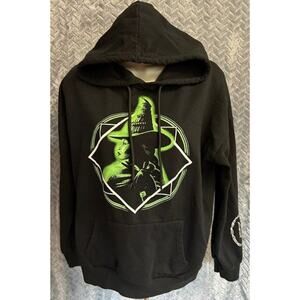 Wicked "Make your own Magic" Elphaba Graphic Hoodie Size M Magic Movie Witch